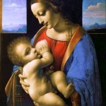 Mary breastfeeding Jesus